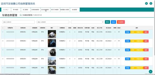 吉祥汽車銷售公司信息管理系統(tǒng)設計與實現(xiàn)